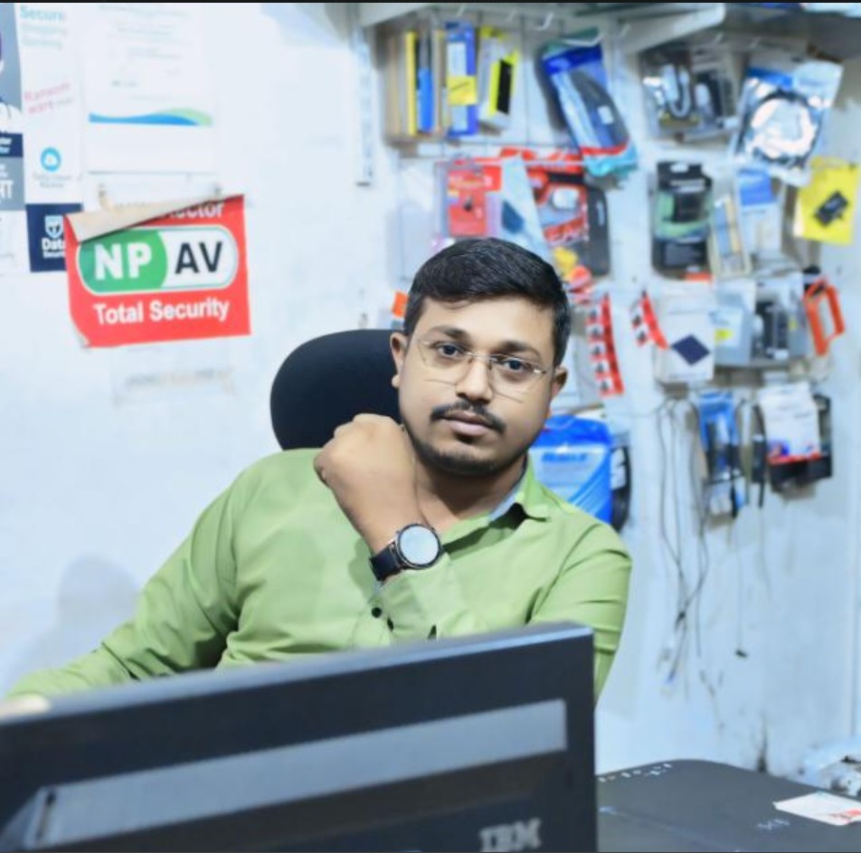 Balu Ther, owner of Balu's Computer